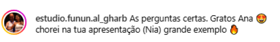 Audience testimonial 5