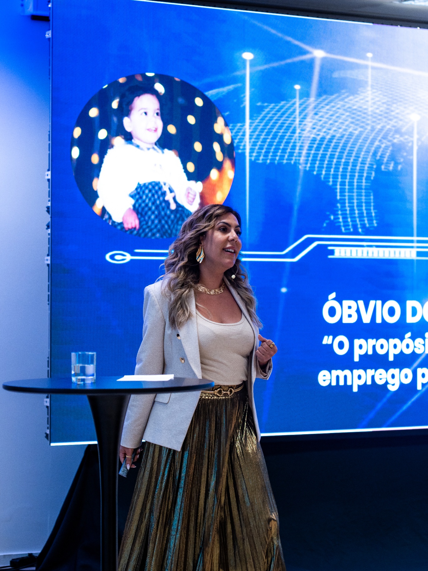 Ana Cristina Rosa on stage